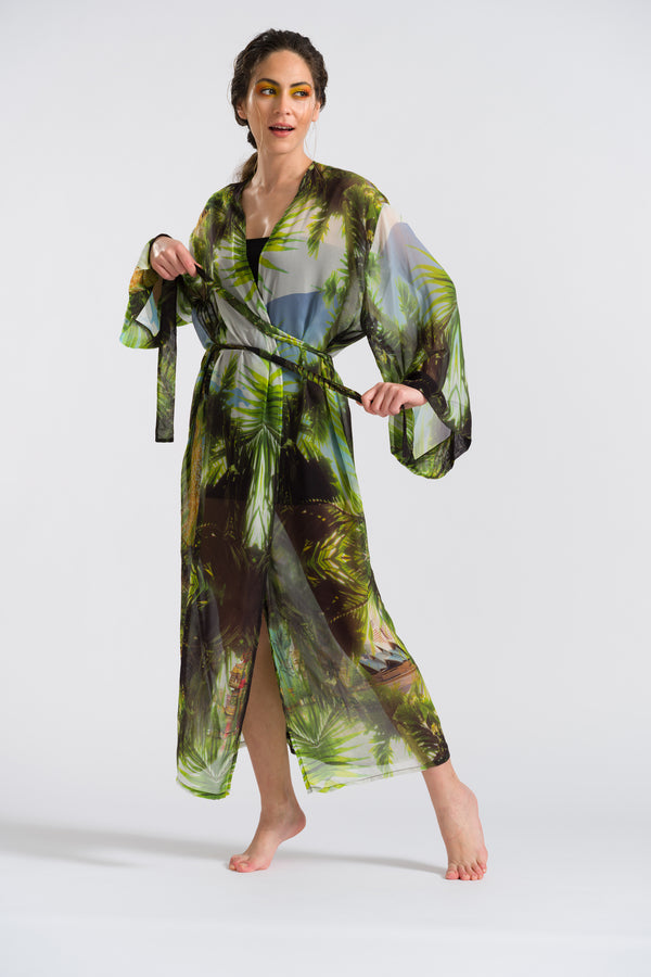 Amazon Uzun Kimono
